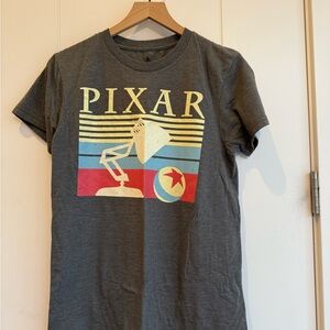 Disney Pixar Charcoal Gray Tee